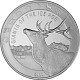 Giants of the Ice Age - Reindeer 1oz Silver - 2022