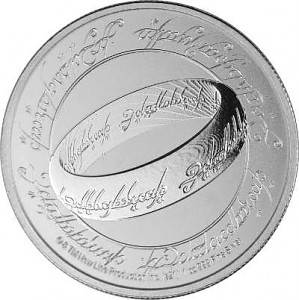 Niue - The Lord of the Rings - The One Ring 1oz Silver - 2021 B-Stock