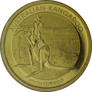 Australian Kangaroo/Nugget 1oz Gold - B-Stock