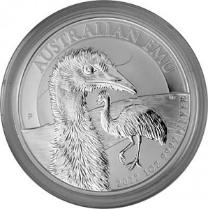 Emu Australia 1oz Silver - 2022