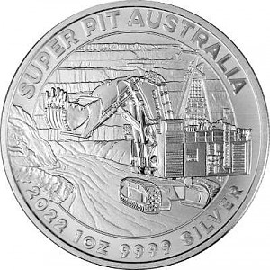 Australia Super Pit 1oz Silver - 2022