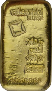 Gold Bar 250g - Valcambi