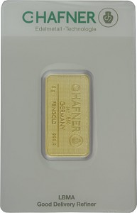 Gold Bar 5g - C. Hafner