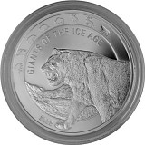 Giants of the Ice Age - Cave Lion 1oz Silver - 2022