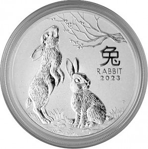 Lunar III Year of the Rabbit 1oz Silver - 2023
