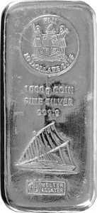 Fiji Argor Heraeus Coin Bar 1kg Silver (Standard Taxation)