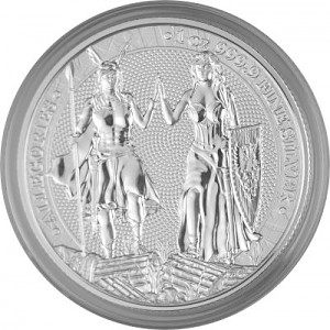 Germania Allegories - Galia + Germania 1oz silver - 2023