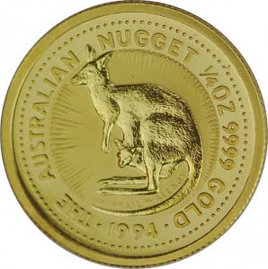 Australian Kangaroo 1/4oz Gold - 1994