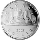 1 Canada Dollar 25,17g Silver (2003 - 2006)