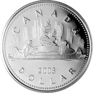 1 Canada Dollar 25,17g Silver (2003 - 2006)