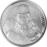 Congo Silverback Gorilla 1oz Silver - 2023