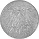 3 Mark German Empire Saxony Monument to the Battle of the Nations 15g Silver - 1913
