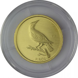 5x 20 Euro Gold Native birds - Oriole A-J 19,40g Gold - 2017