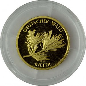 5x 20 Euro Gold German Forest Pine Tree A-J 19,40g Gold - 2013 