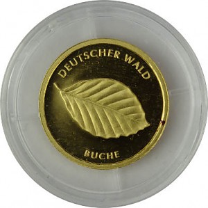 5x 20 Euro Gold German Forest Beech A-J 19,40g Gold - 2011 