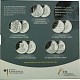 5x 20 EUR commemorative coin Germany 83,25g Silver 2016