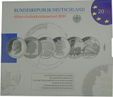 6x 10 EUR commemorative coin Germany 99,90g Silver 2010