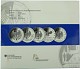 5x 10 Euro Commemorative Coin Germany 50g Silver 2015