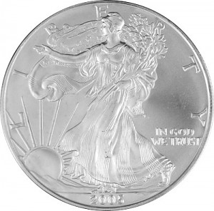 American Eagle 1oz Silver - 2005