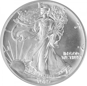 American Eagle 1oz Silver - 1989