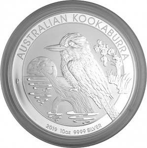 Kookaburra 10oz Silver - 2019