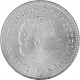 10 Gulden Juliana 25th anniversary liberation 18g silver - 1970