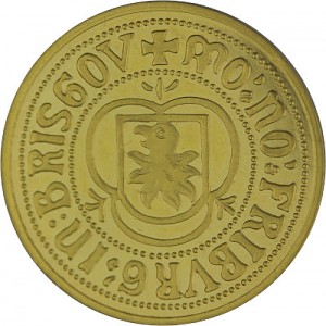 Freiburg round approx. 5,15g gold