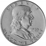 ½ US-Dollar Franklin 11,25g Silver (1948 - 1963)