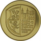 Medal 900 Years Annversary St. Peter 3,45g Gold