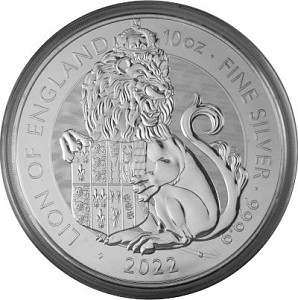 Tudor Beast Lion 10oz Silver - 2022
