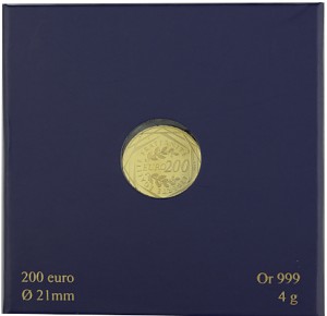 200 EUR France regions 4.0g gold
