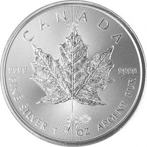 Maple Leaf 1oz Silver - B-Stock (Standard Taxation)