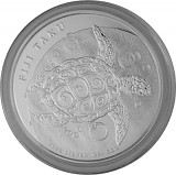 Fiji Taku Turtle 5oz Silver - 2011