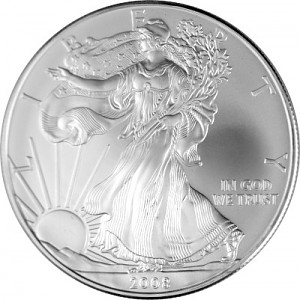 American Eagle 1oz Silver - 2008