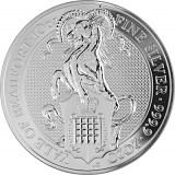 Queens Beast Yale 10oz Silver - 2020