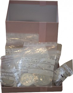 Value pack ‘Silver coins’ from old currencies min. 500g Silver