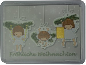 Gold Bar 1g - 'Fröhliche Weihnachten'