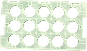 China Panda Plastic Sheet for 15 x 30g/1oz Silver - empty China Panda Plastic Sheet for 15 x 30g/1oz Silver - empty