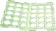 China Panda Plastic Sheet for 15 x 30g/1oz Silver - empty 