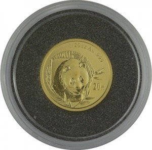 Chinese Panda 1/20oz Gold - 2003