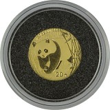 Chinese Panda 1/20oz Gold - 2002
