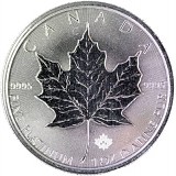 Canadian Maple Leaf 1oz Platinum diff.