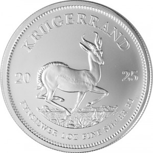 Krugerrand 1oz Silver - 2025
