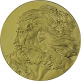 Round 50 J. Michelangelo - Creation of Adam 15,4g Gold