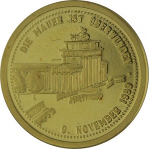 Round The wall has been overcome 3.49g gold
