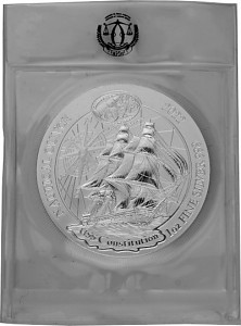 Rwanda Nautical Series - USS Constitution 1oz Silver – 2022 -Stock  (standard taxation)