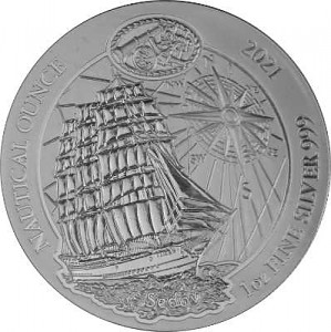 Rwanda Nautical Series - Sedow 1oz Silver – 2021 B-Stock (standard taxation)