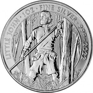 Great Britain Myths and Legends - Little John 1oz Silver – 2022 B-Stock