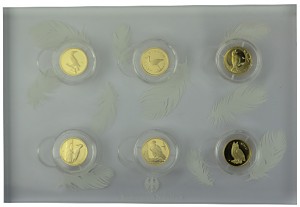 6x 20 Euro Gold Native birds 23,28g Gold 6x 20 Euro Gold Native birds 23,28g Gold