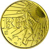 100 EUR France Sower 3.1g Gold 2009